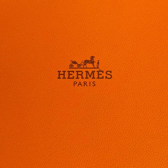Authentic Hermès Paris Orange Tie Gift Box - Storage and Organization - Picture 4 of 8